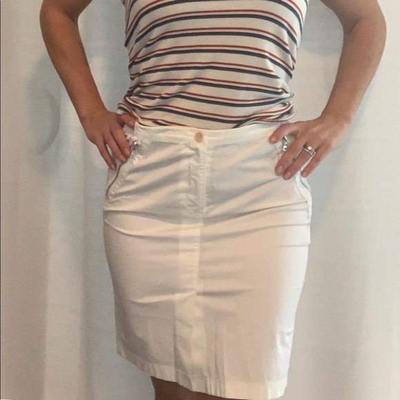 Prada Sport white poplin skirt - Picture 1 of 3